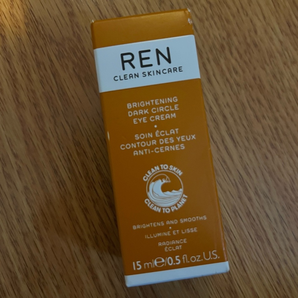 REN clean skincare brightening dark circles eye cream